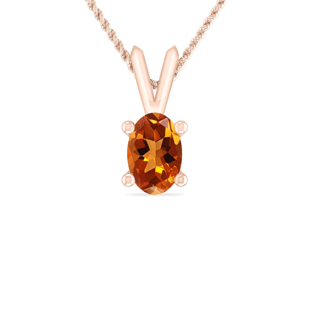 Rose Gold - Citrine