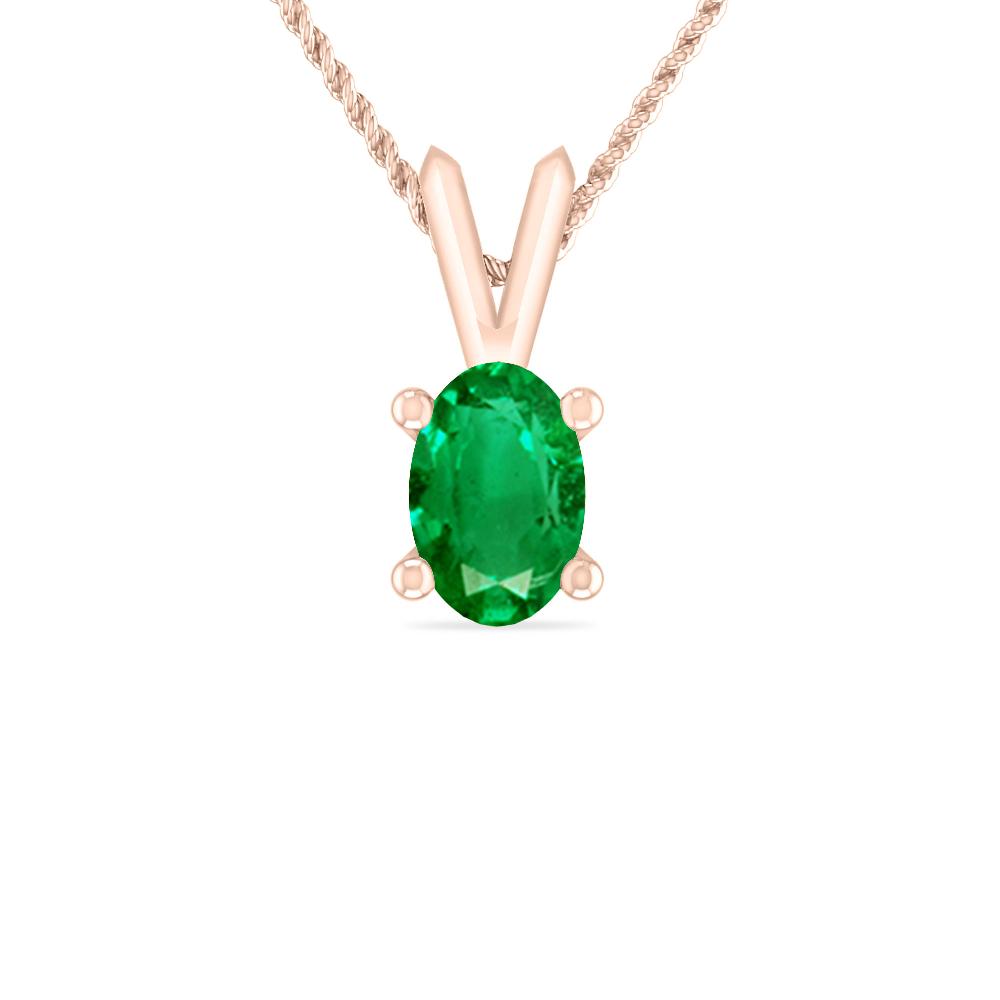 Rose Gold - Emerald