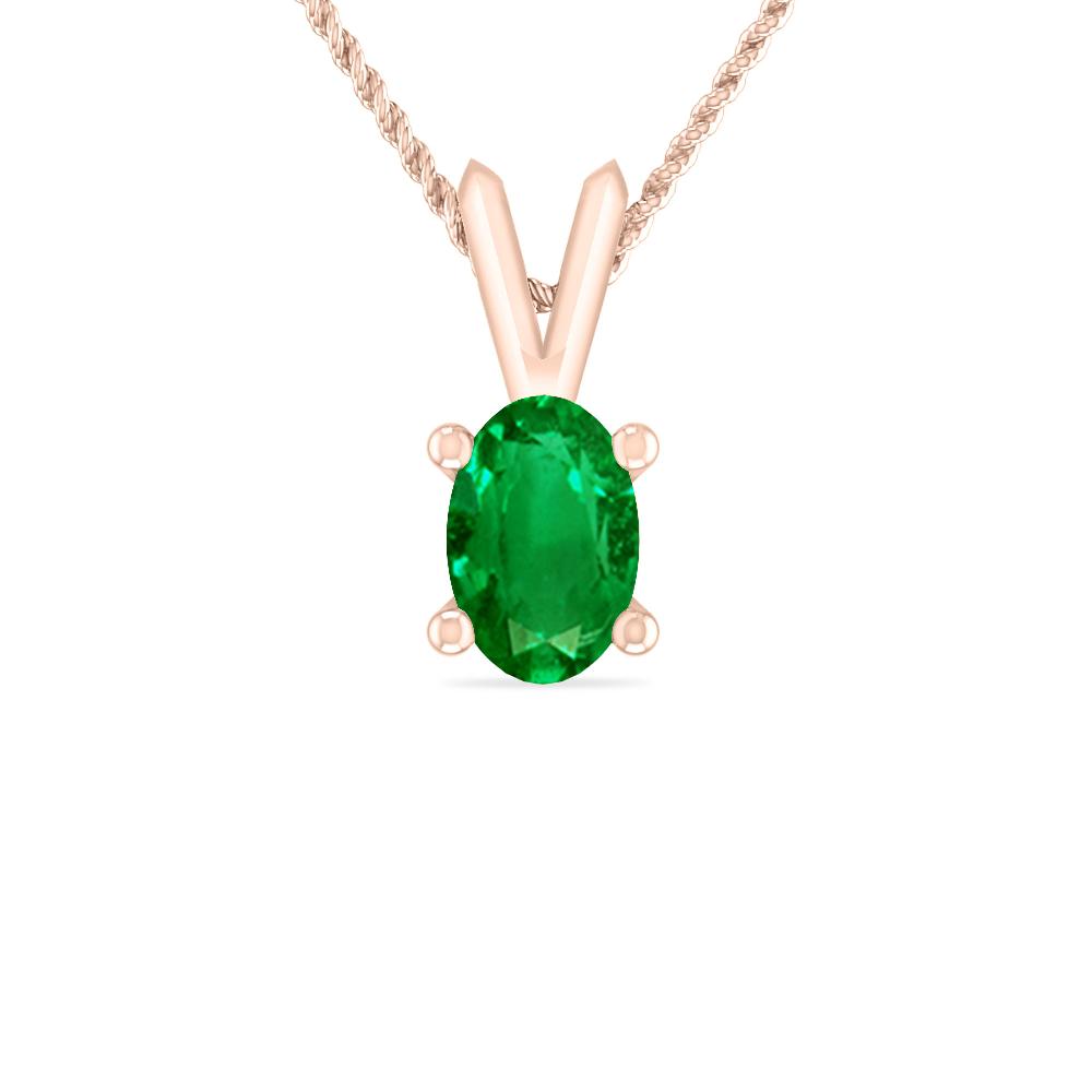 Rose Gold - Emerald