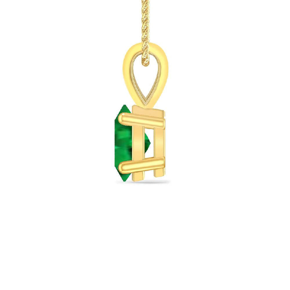 Yellow Gold - Emerald