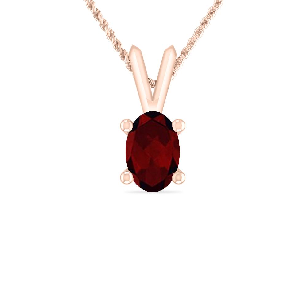 Rose Gold - Garnet