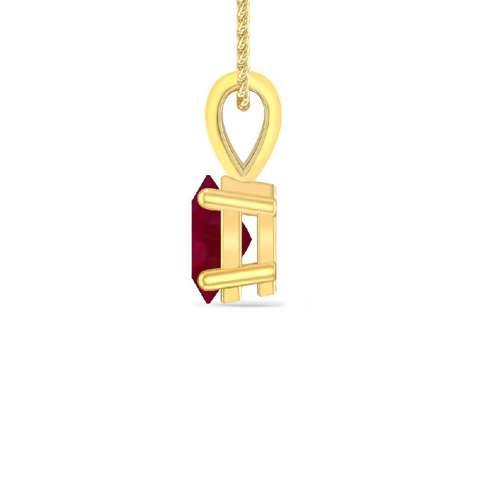 Yellow Gold - Garnet