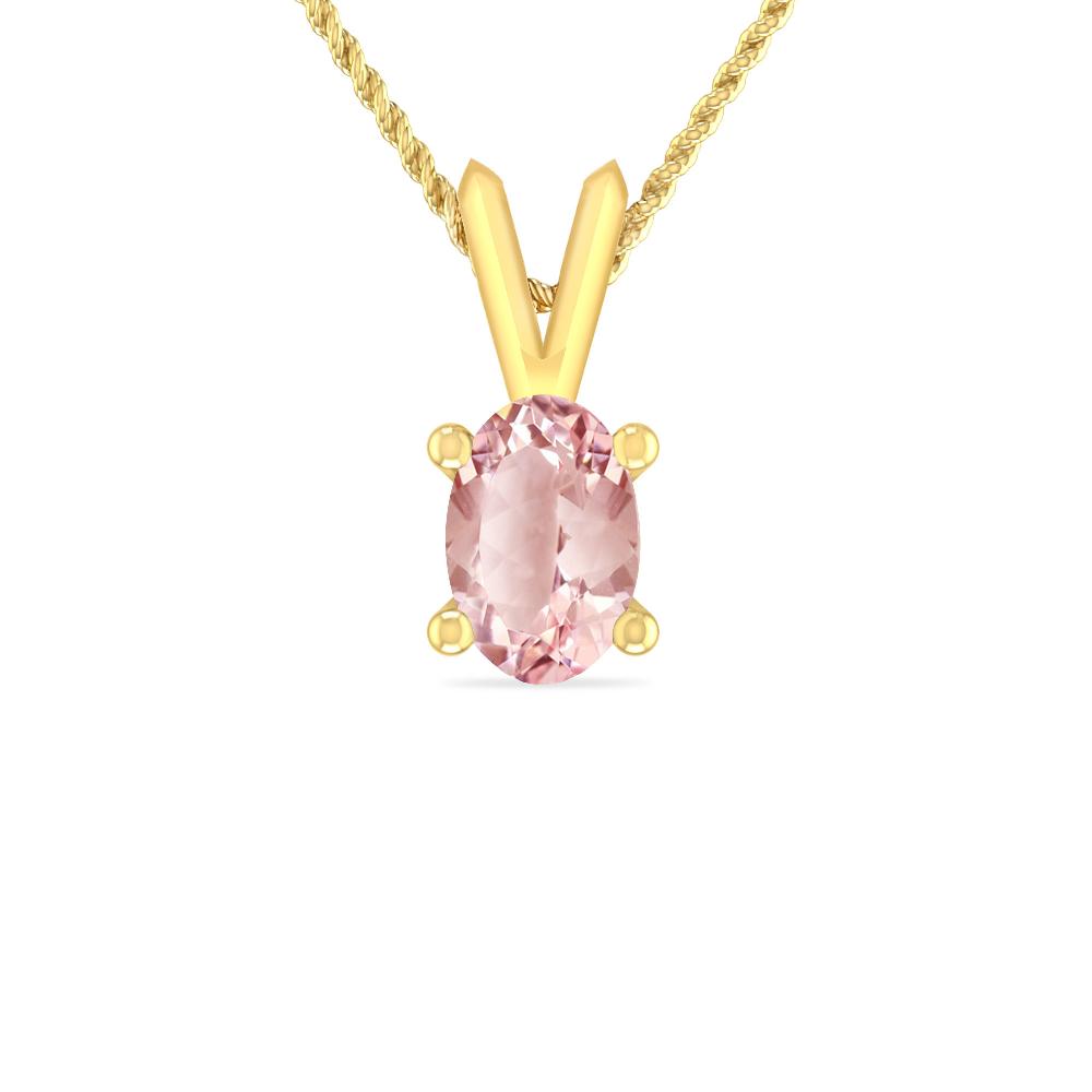 Yellow Gold - Morganite