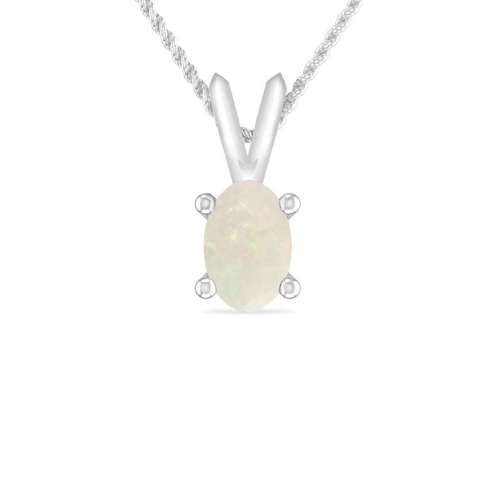 White Gold - Opal