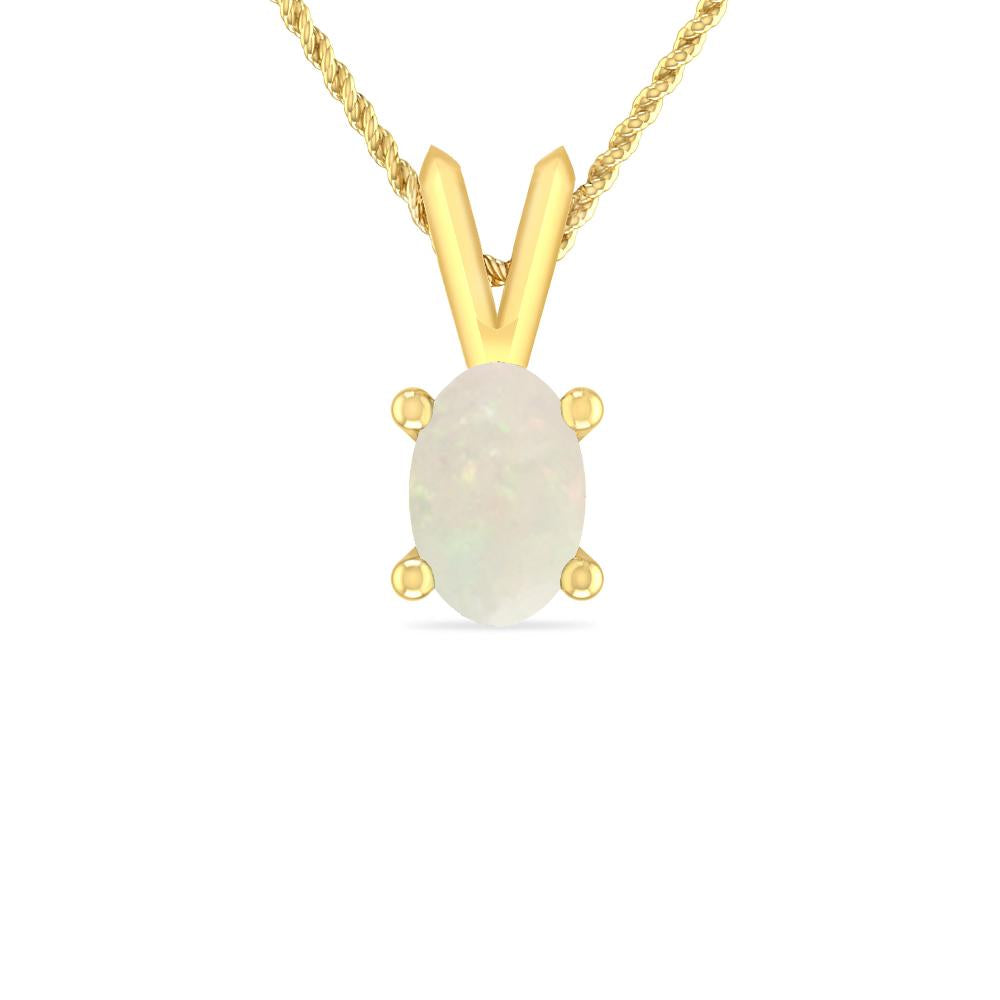 Yellow Gold - Opal