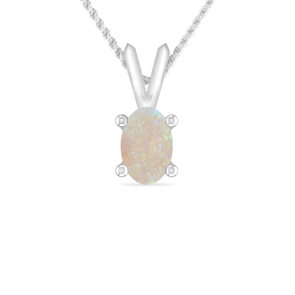 White Gold - Opal