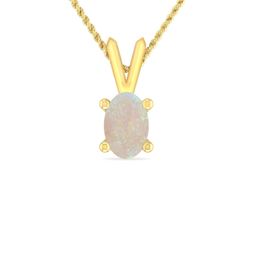 Yellow Gold - Opal