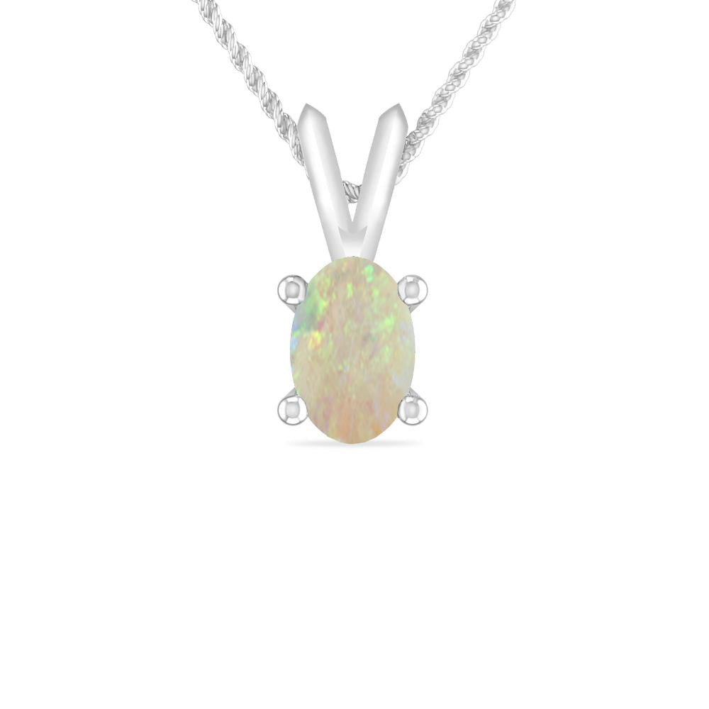 White Gold - Opal