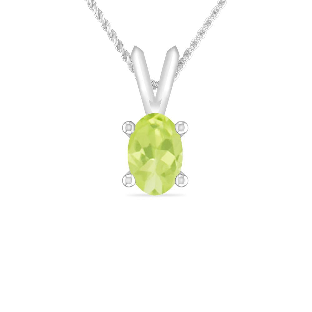 White Gold - Peridot