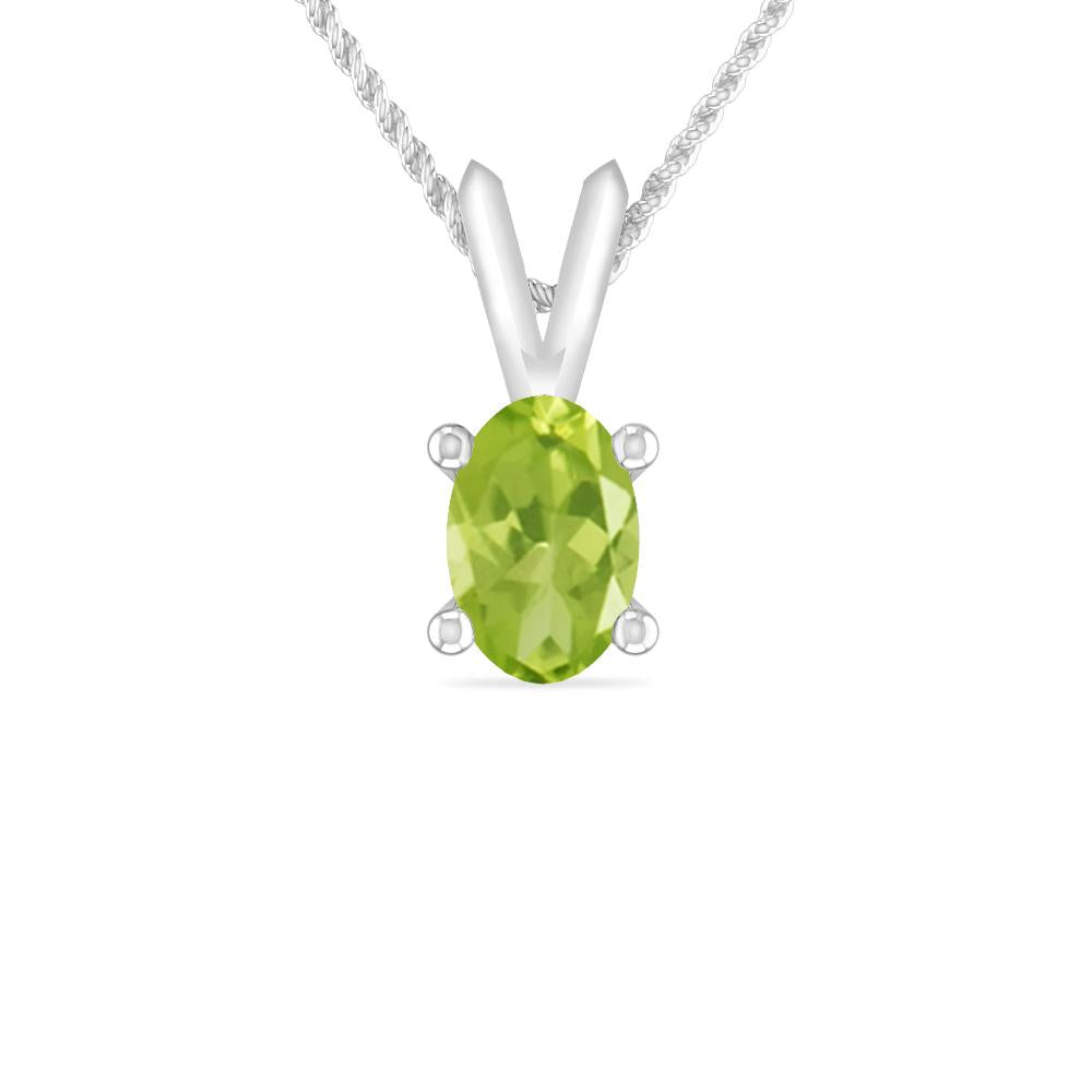 White Gold - Peridot