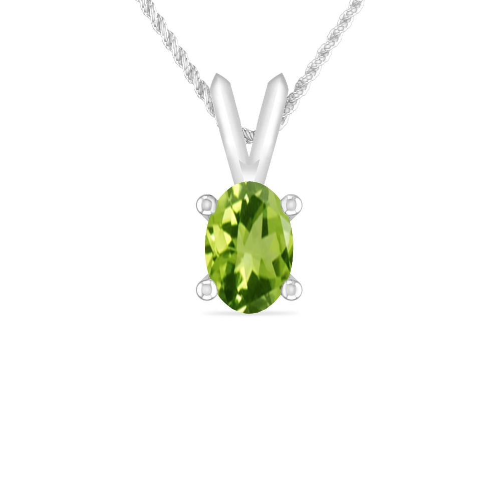 White Gold - Peridot