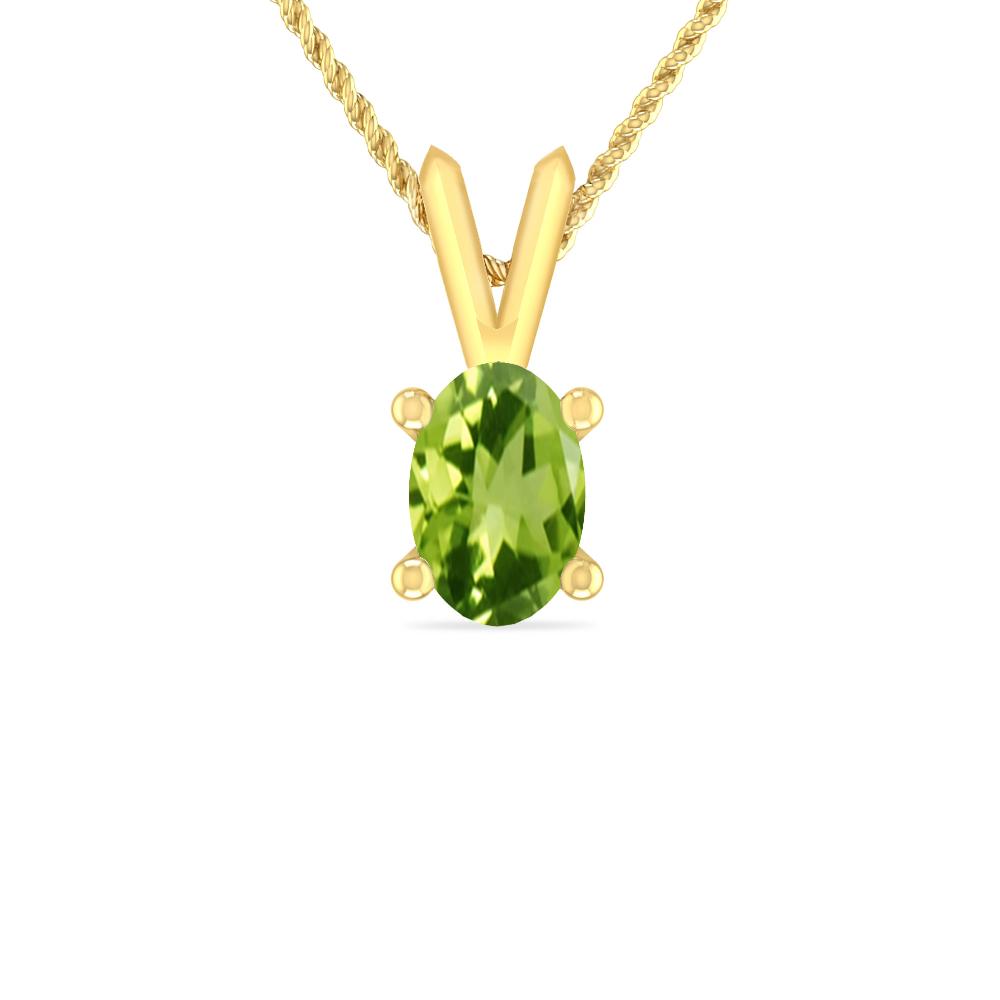 Yellow Gold - Peridot