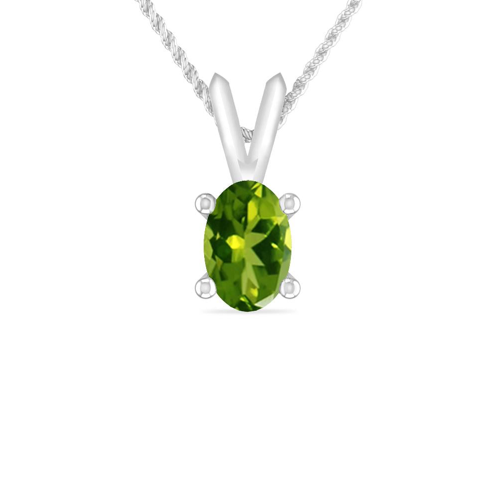 White Gold - Peridot