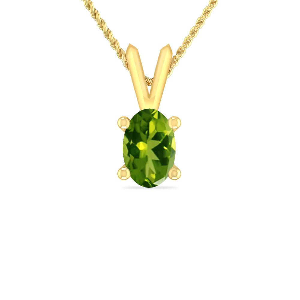 Yellow Gold - Peridot