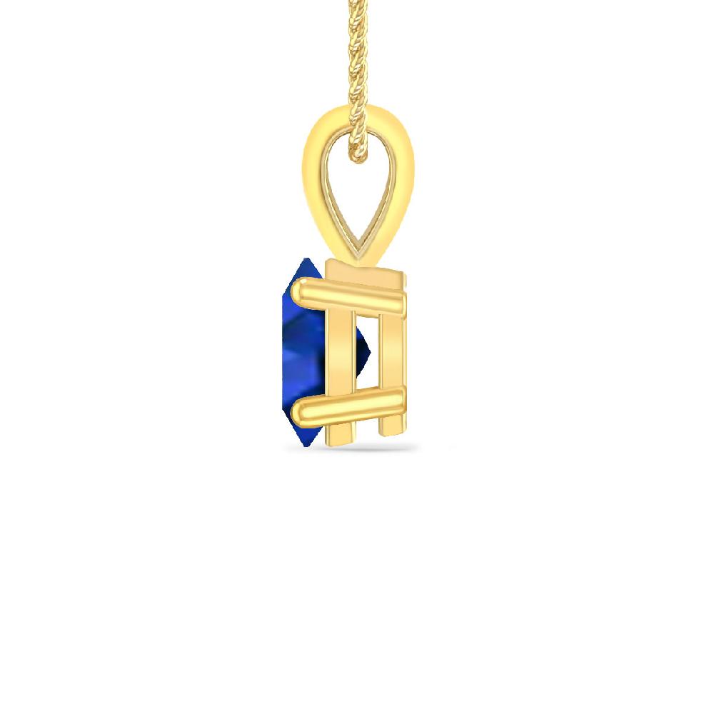 Yellow Gold - Sapphire