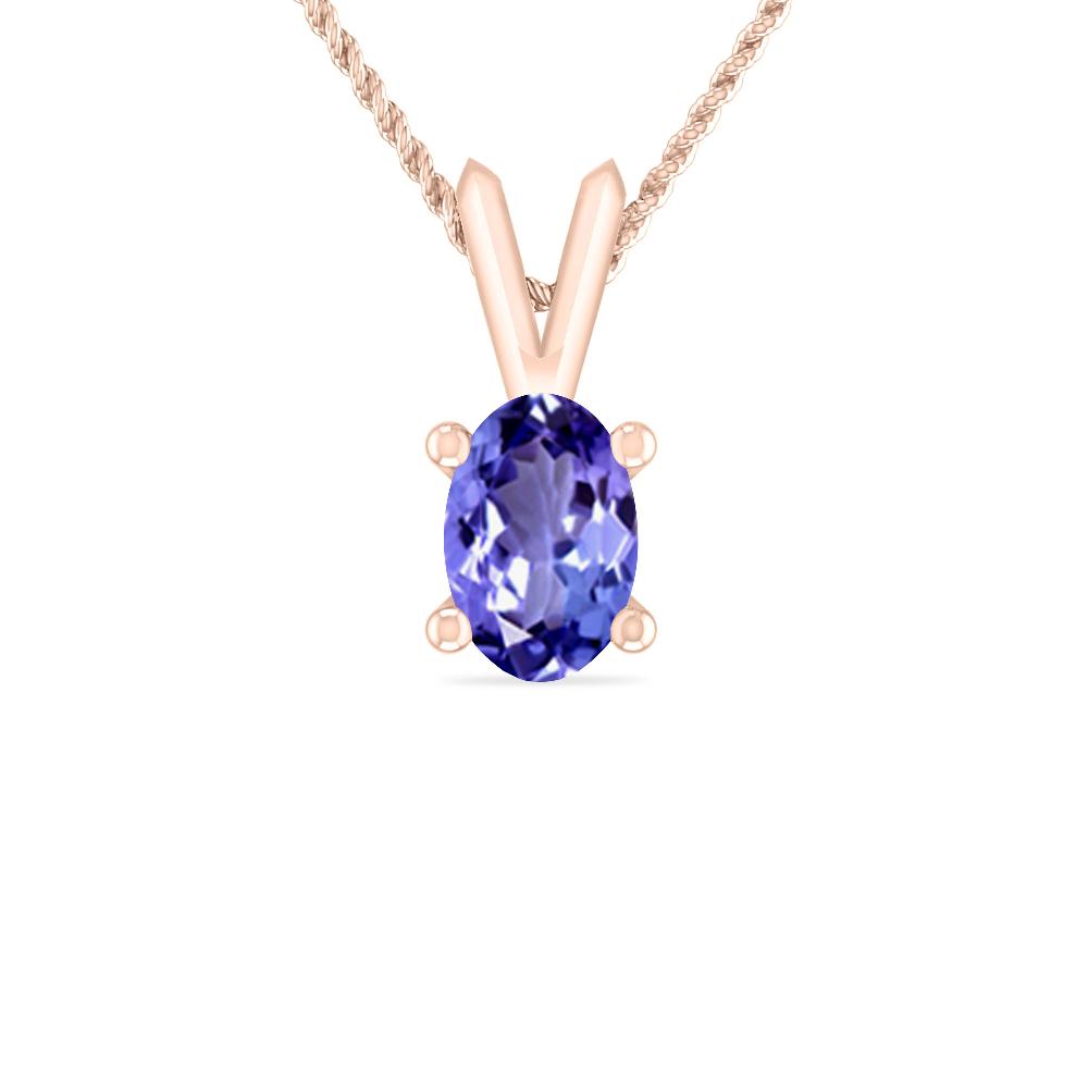 Rose Gold - Tanzanite