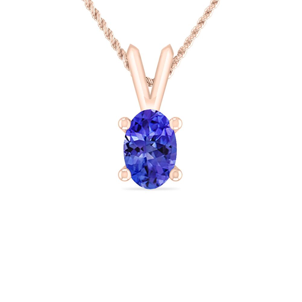 Rose Gold - Tanzanite