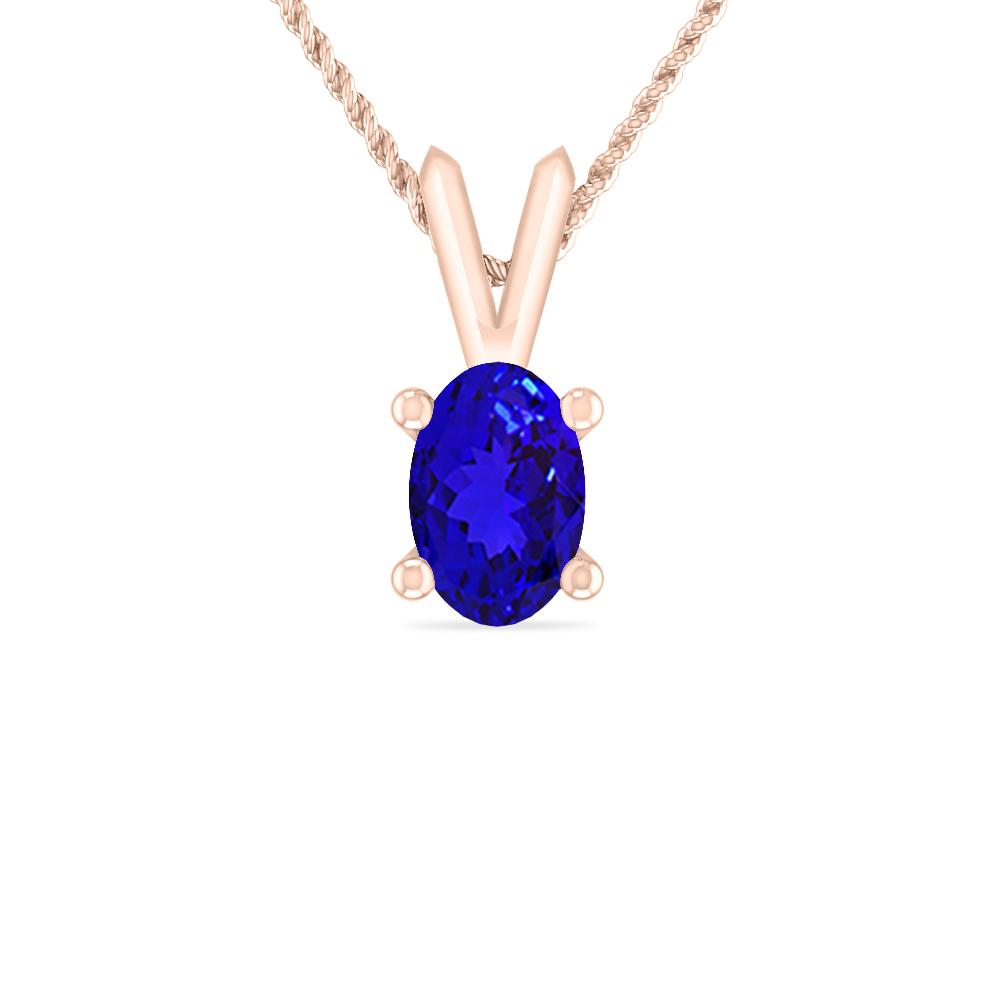 Rose Gold - Tanzanite