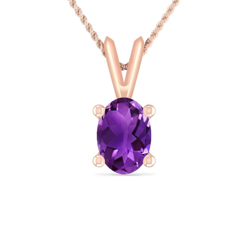 Rose Gold - Amethyst