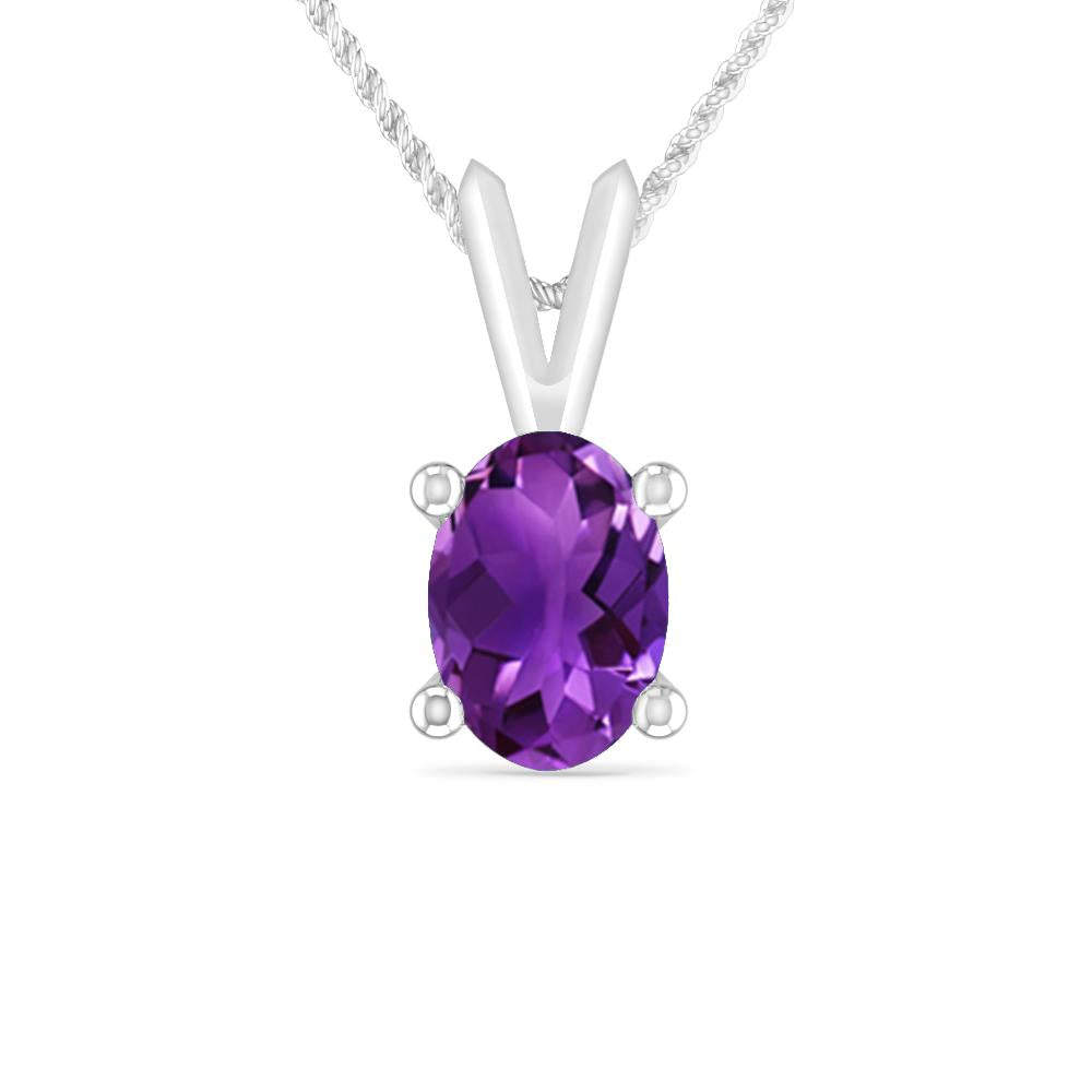 White Gold - Amethyst