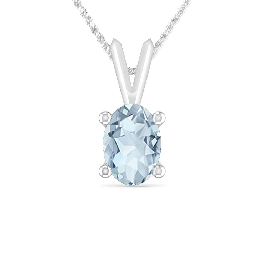 White Gold - Aquamarine