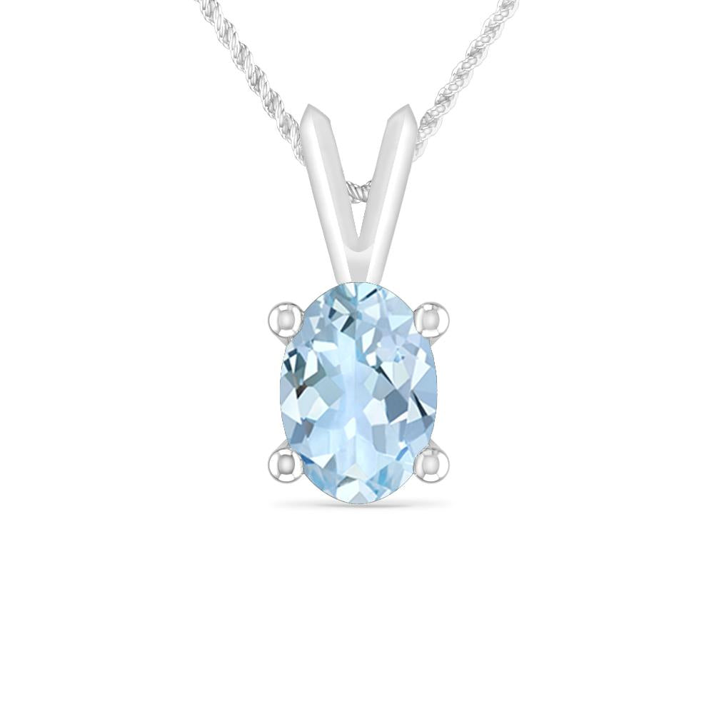 White Gold - Aquamarine