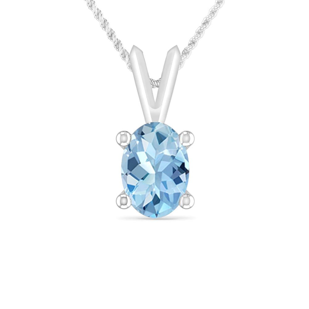 White Gold - Aquamarine