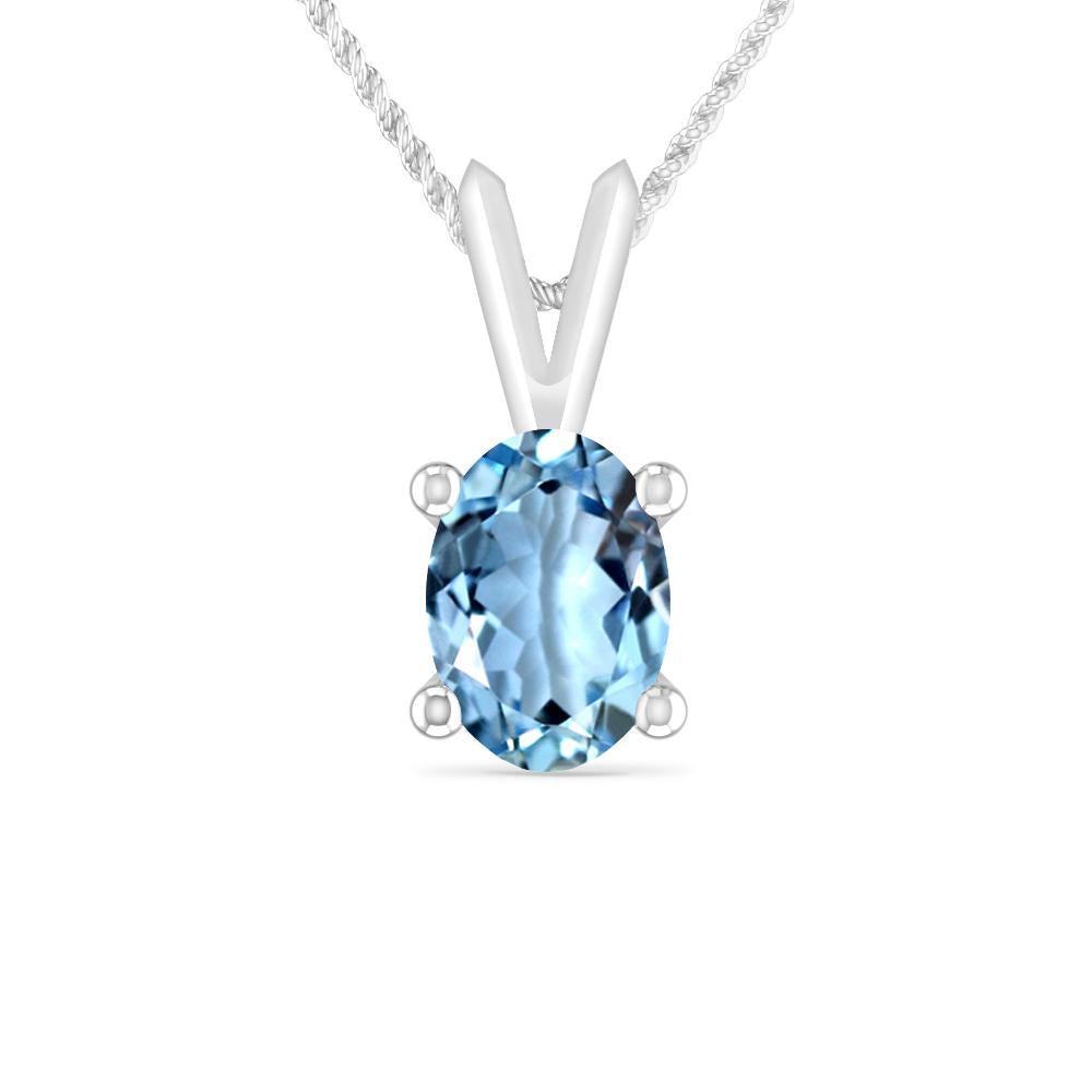 White Gold - Aquamarine