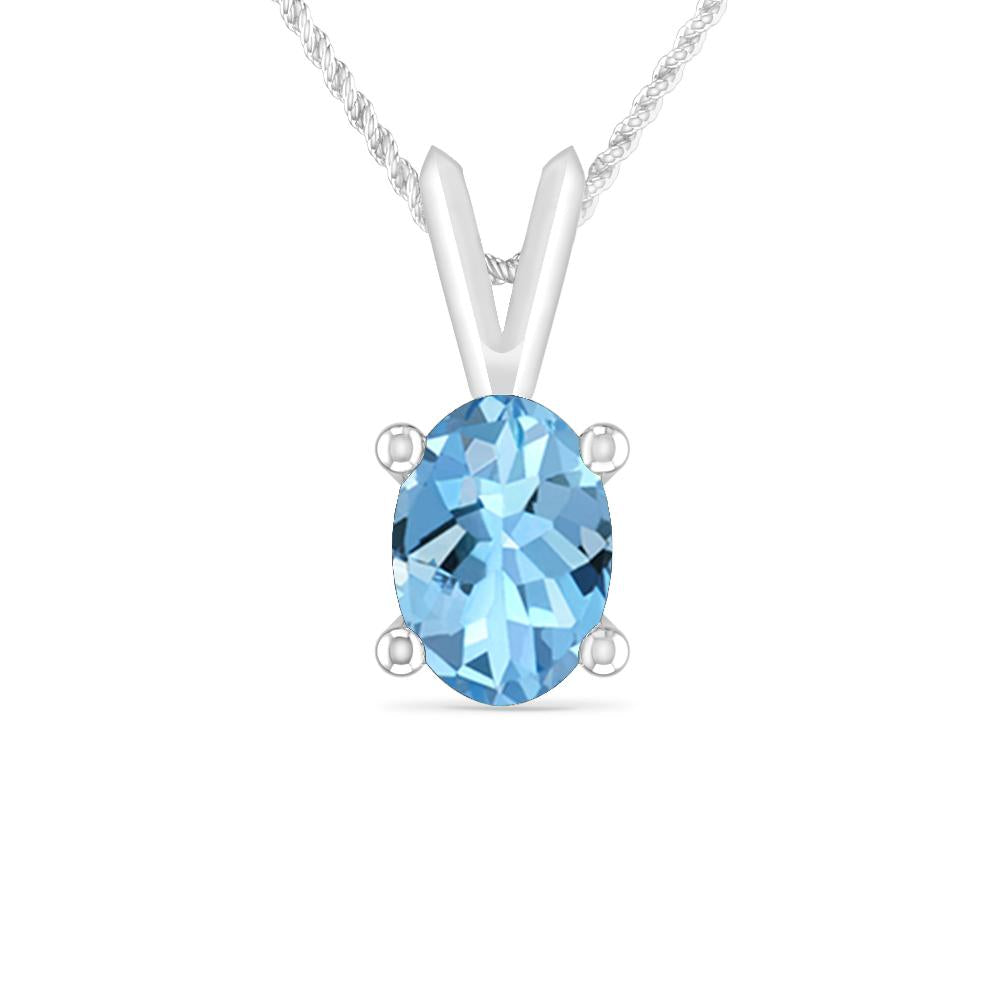 White Gold - Aquamarine