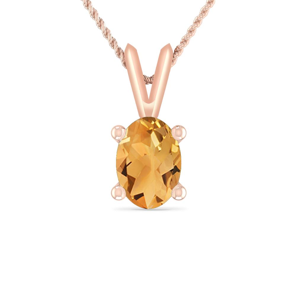 Rose Gold - Citrine