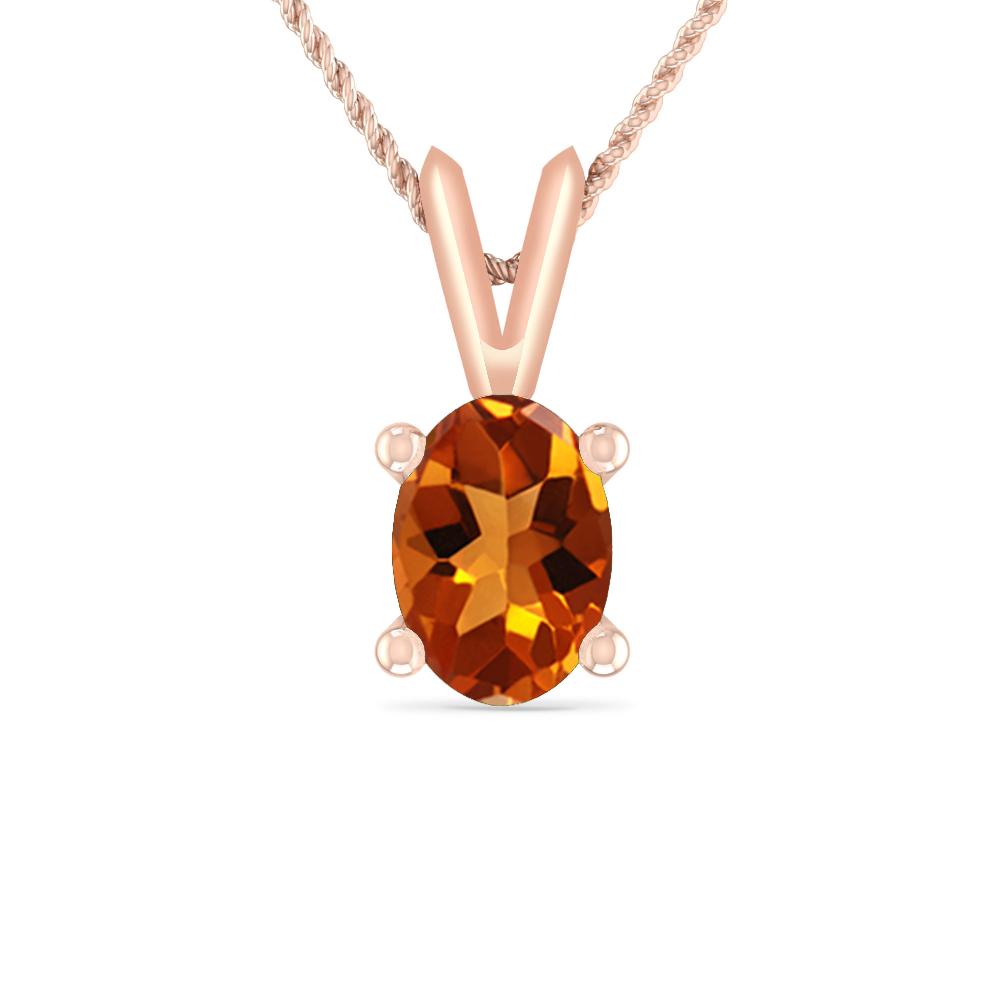 Rose Gold - Citrine