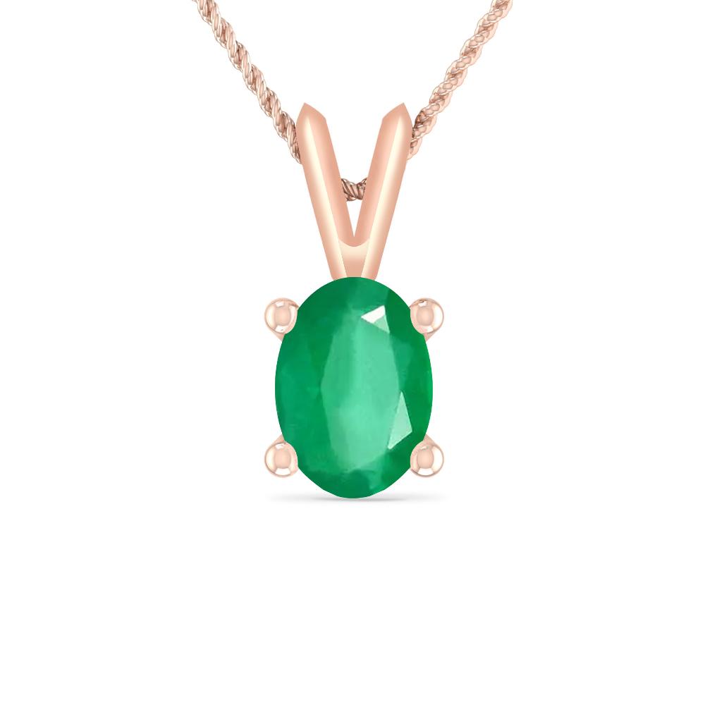 Rose Gold - Emerald