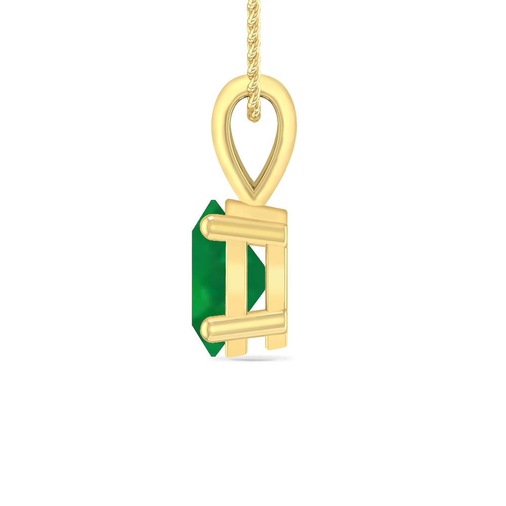 Yellow Gold - Emerald