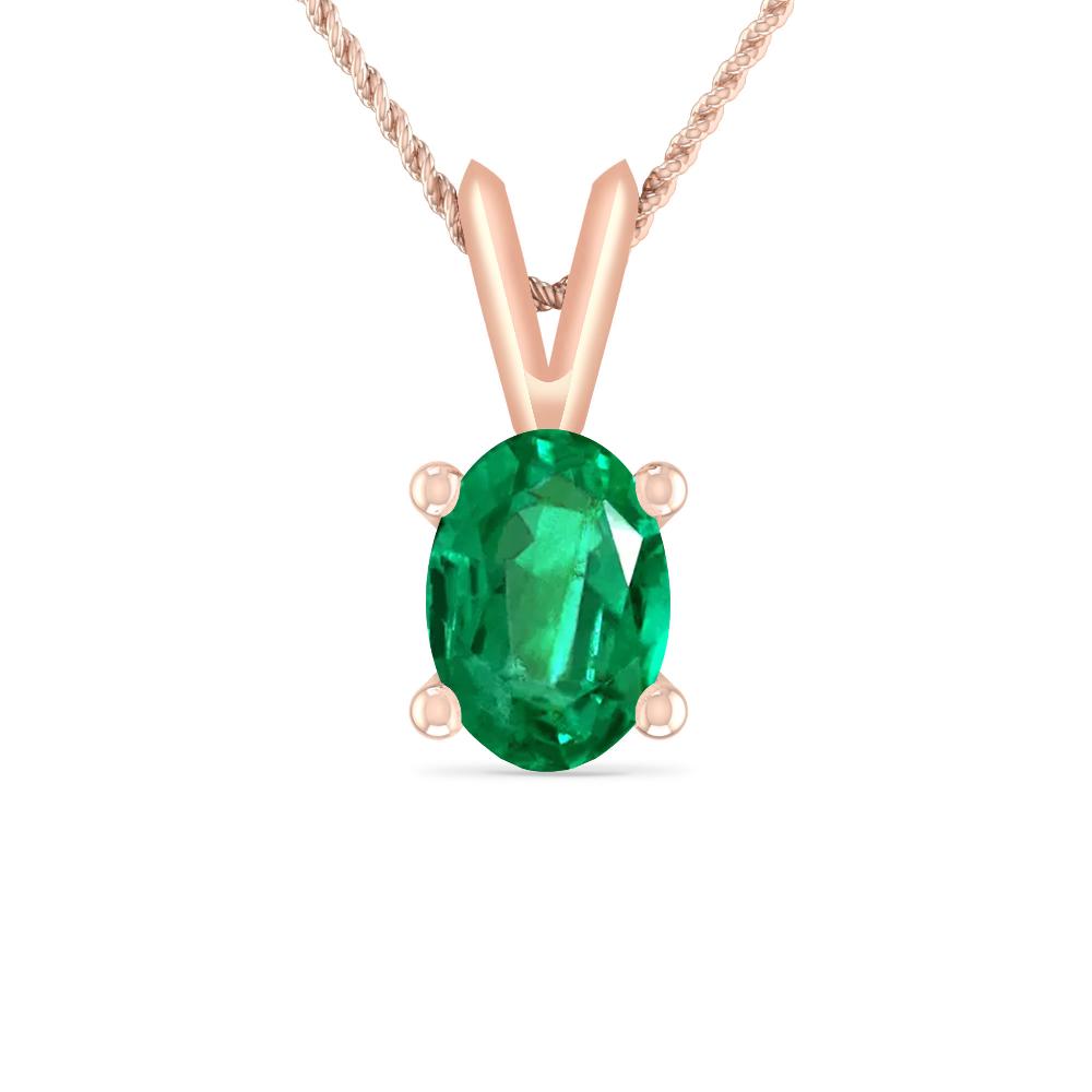 Rose Gold - Emerald