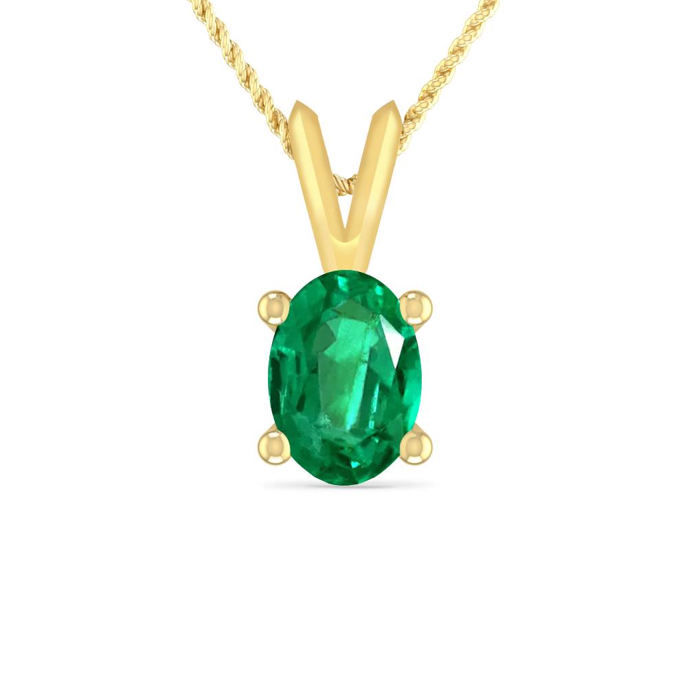 Yellow Gold - Emerald