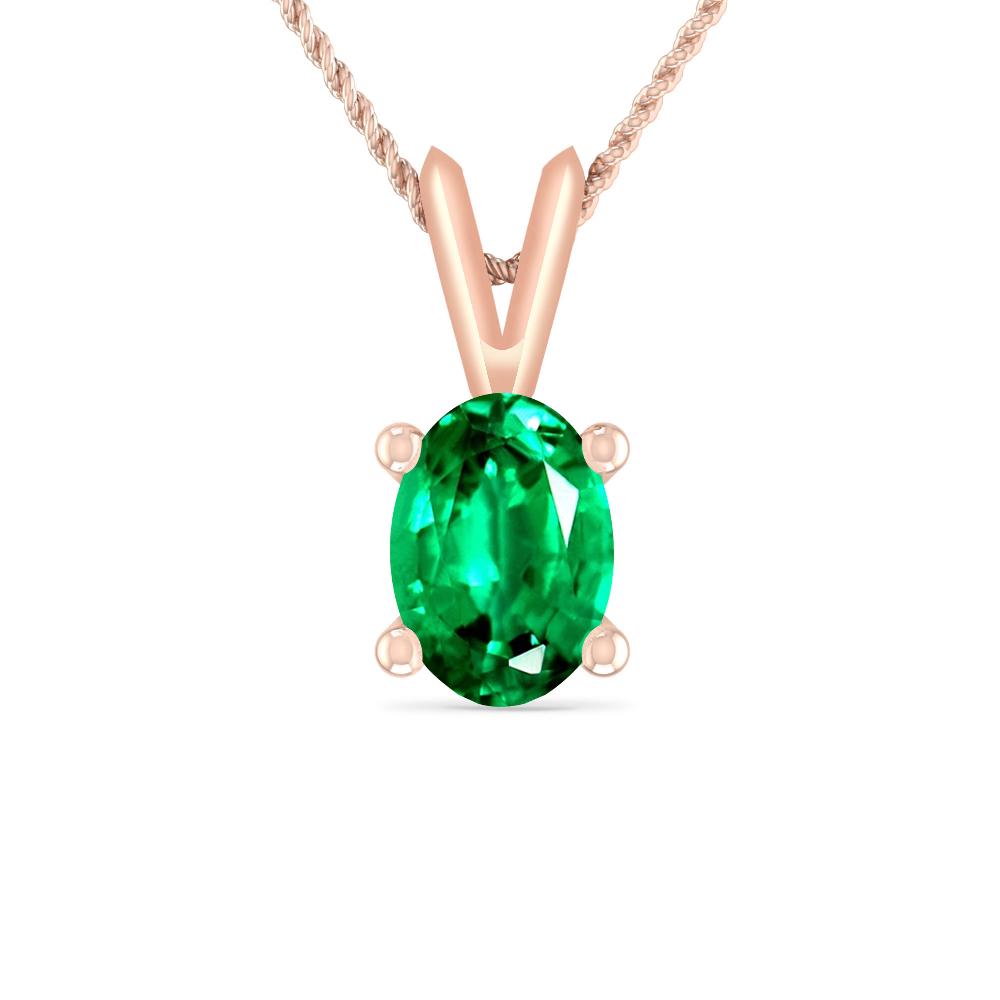 Rose Gold - Emerald