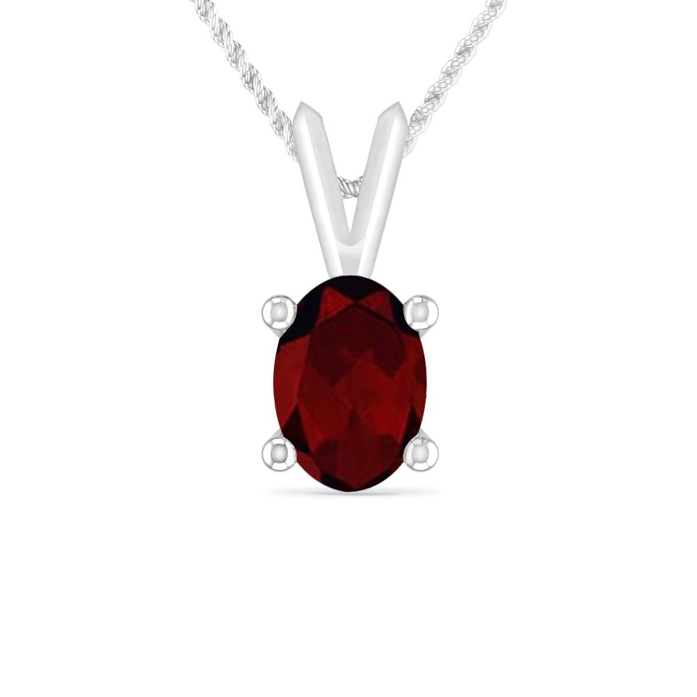 White Gold - Garnet