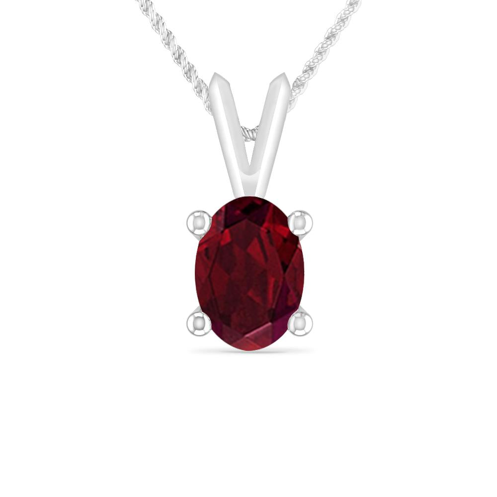 White Gold - Garnet