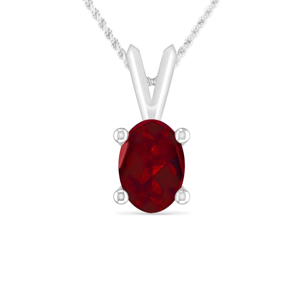 White Gold - Garnet