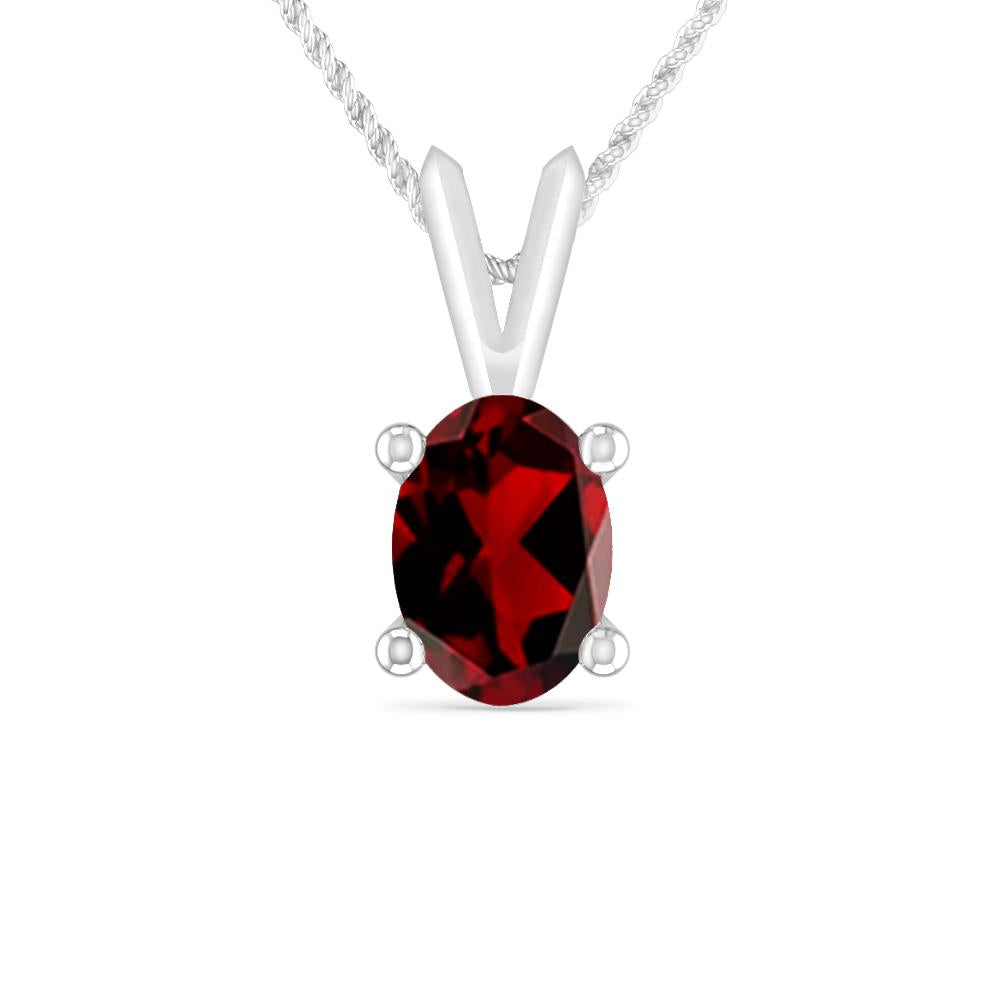 White Gold - Garnet