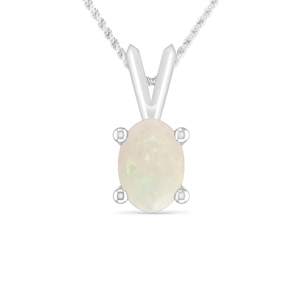 White Gold - Opal