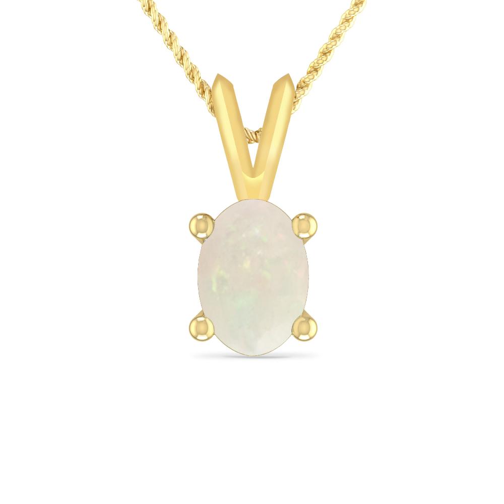 Yellow Gold - Opal