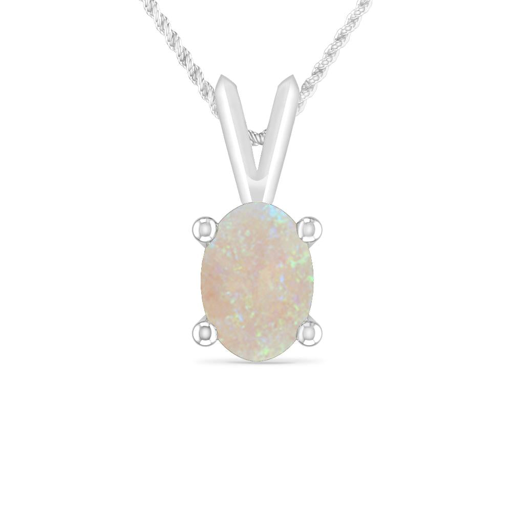 White Gold - Opal