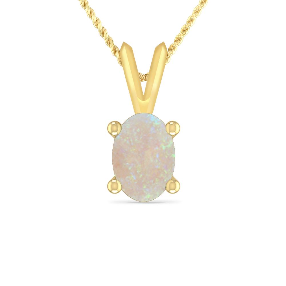 Yellow Gold - Opal