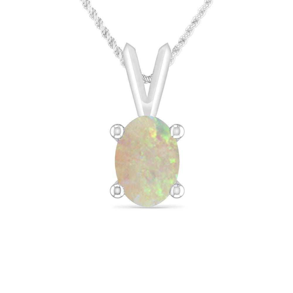 White Gold - Opal