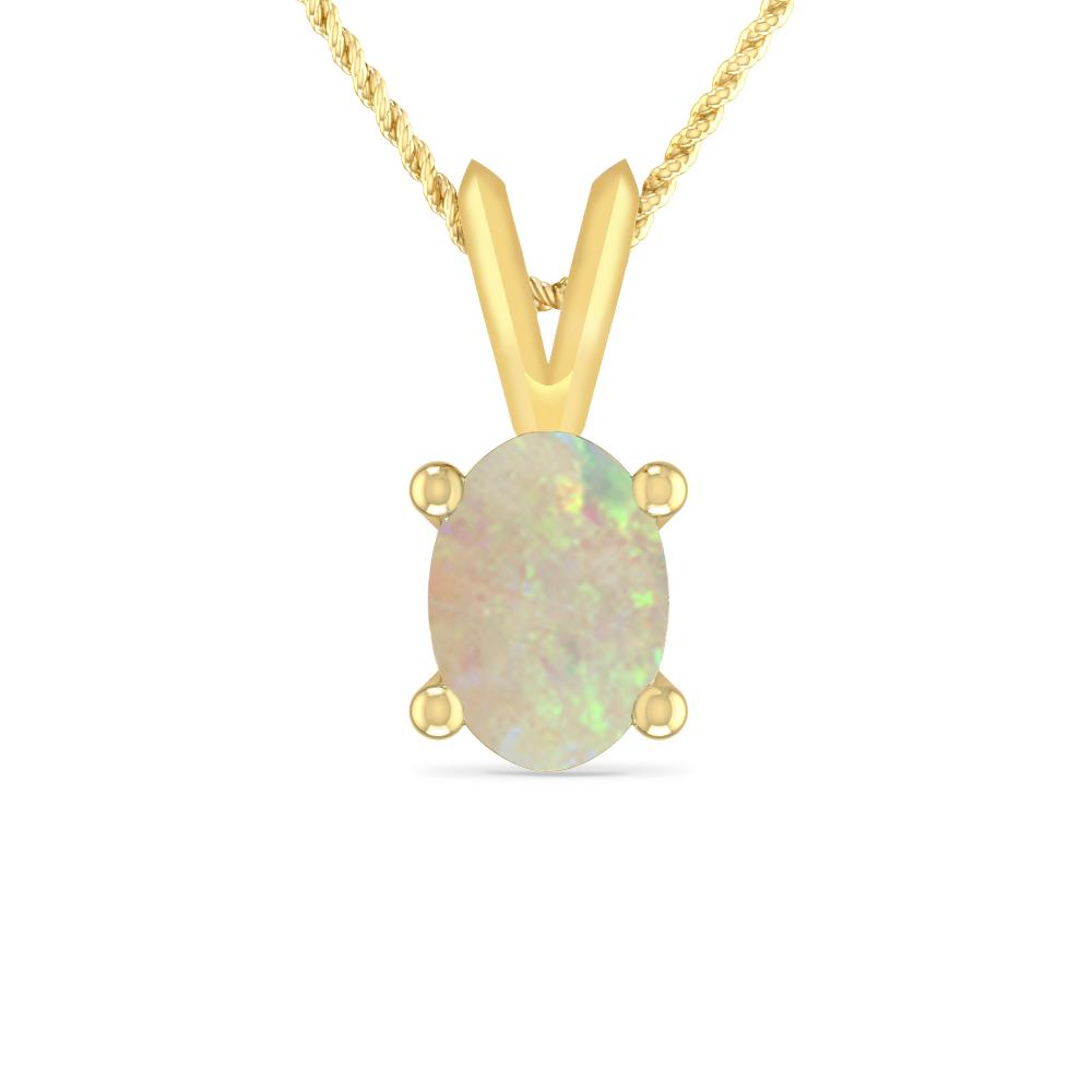 Yellow Gold - Opal