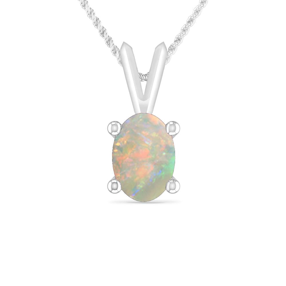 White Gold - Opal