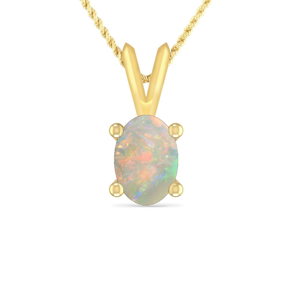 Yellow Gold - Opal