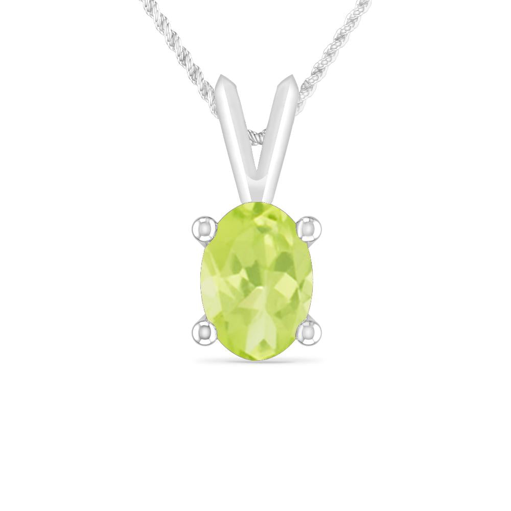 White Gold - Peridot