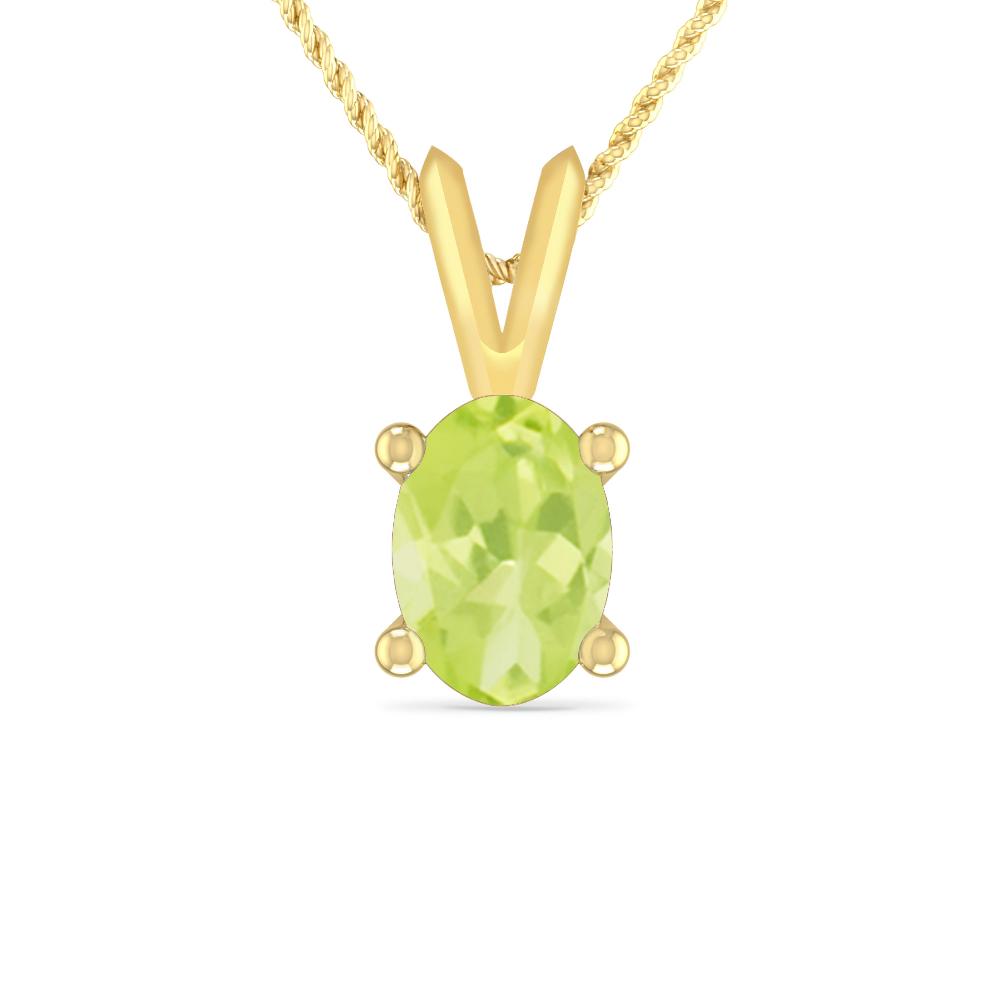 Yellow Gold - Peridot